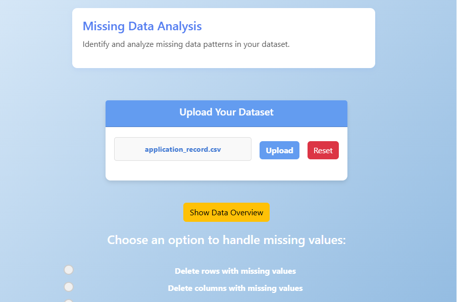 Importing data in NeatData